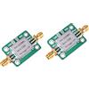 TECNOULAB 2 pz 5 MHz-6 GHz RF Amplificatore di potenza del segnale a banda larga Guadagno a basso rumore 20 dB 5-6000 MHz