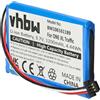 vhbw batteria compatibile con TomTom One XL30, XL 340, 4EG0.001.17, Europe Traffic, V3 navigatore GPS (1200mAh, 3,7V, Li-Ion)