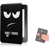 COCFOOKIW Custodia per 6 Pollici Kindle 11a Generazione (Versione 2022), Cover Protettiva Alla Moda con Cinturino da Polso e Automatica Veglia/Dormire (Modello C2V2L3)