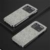PAIX Custodia Telefono Trasparente Compatibile con Xiaomi Poco M4 Pro 4G Cover Cornice Elettroplaccata Gradiente Glitter Protettiva Sottile TPU