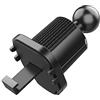 Acahhotxx Staffa mobile con clip per bocchetta d'aria per la maggior parte dei supporti per telefono da auto, con giunto a sfera, diametro 17 mm