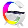 OISE ART STORE Trade Shop - Lampada LED Caricabatteria Wireless Cassa Speaker Bluetooth Musica Altoparlante