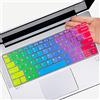 MUBUY-GOL Copertura per tastiera per Lenovo Flex 5 5i 14 2-in-1, IdeaPad Slim 5 5i 14, Ideapad 5 5i 14, Ideapad Pro 5 5i 14, Lenovo Slim 7 7i 14, Lenovo Yoga 7 7i 14, IdeaPad 5 5i 2-in-1 1 4 -Arcobaleno