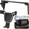 musttrue Supporto per telefono da auto per Honda HRV HR-V 2023-2026, CRV CR-V 2023-2026, accessori per auto, staffa di navigazione per schermo, decorazione interna, supporto per cellulare