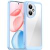 QJONSIU Cover Compatibile con Honor 400 Pro, Anti-graffio HD Trasparente Cover Protettiva Case TPU Morbido e PC Rigido-Azzurro