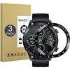 E-Hamii Pellicola Protettiva Compatibile con Honor Magic Watch 2 46mm,[3 Pezzi][3D Curved Full Cover][Resistente ai Graffi, Alta Definizione] Pellicola Protettiva per Honor Magic Watch 2 46mm