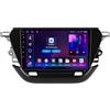 WOMGKDA 9 Pollici Android 13 Autoradio per Opel Corsa F 2019-2023 Navigazione GPS Touch screen con Bluetooth SWC FM RDS Radio AHD 4G/WIFI DVR Ventola di raffreddamento(4+64G)