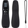 TEHAOUU Custodia protettiva in silicone per Logitech R800 Wireless Presenter Remote Controller Case (nero)