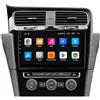 Generico Schermo Auto Golf 7 2012-2020 con Wireless Carplay & Android Auto Autoradio Android per VW, Schermo Touch IPS 10 pollici con GPS, WiFi, 32EQ, Bluetooth 5.0, Radio FM/RDS