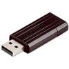 Verbatim Nuovo. Verbatim motivo a righe Drive USB 2,0 leggere retrattile 10mb/S scrivere 4MB/S 8 GB colore Nero 49062