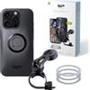 SP CONNECT Bike Bundle II | SPC+ | compatibile con iPhone 16 Pro | Supporto per cellulare per manubrio di bicicletta | Supporto per cellulare per Mountain Bike e Bici da Corsa