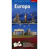 MAPPE Carta stradale e turistica plastificata. Europa. 1:3.000.000