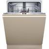 Neff S255EAX16E, N 50, lavastoviglie intelligente XXL completamente integrata, 60 cm, lavastoviglie con cestello per posate, Open Dry, pulizia forte con Chef 70 °C, cestello superiore regolabile in