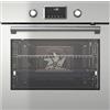 Generic Forneby, forno ad aria forzata a vapore diretto, colore acciaio inox 500