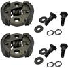 Gazechimp 2 Set GTS Kit Parti Frizione per Vari Decespugliatori Tagliasiepi 23CC 26CC