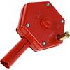 Yardenfun Avvolgitore Manuale per Pellicola Serra Agricola in Metallo Rosso Manovella per Ventilazione Facile Installazione Uso Agricolo