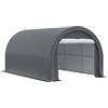 Outsunny Garage Auto per Esterno 500x300x240 cm Grigio