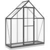 vidaXL Telaio Serra con Base Antracite 169x58x202 cm in Alluminio