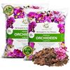 Garten Lux Terriccio per orchidee, 10 litri, 6 componenti, substrato per orchidee per una crescita sana e una cura ottimale delle piante di orchidea per tutti i tipi di orchidee