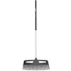 Fiskars Scopa per foglie con denti molto resistenti, Lunghezza: 176,5 cm, Larghezza: 61,5 cm, Nero/Arancione, Alluminio/Plastica, XXL, Xact, 1027036