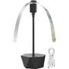 KAHCOP Deflettore per mosche da tavolo, terrazza e ristorante, trasportatore portatile per mosche, ventilatore per mosche (1, ricarica USB)