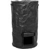 Skiitches Borsa per compost pieghevole da giardino con coperchio fertilizzante sacchi per rifiuti compostiera 15 fermento collettore di rifiuti durevole facile da installare facile da usare