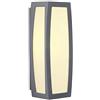 SLV MERIDIAN BOX lampada da parete outdoor, TC-(D,H,T,Q) SE, IP54, antracite, E27 max. 20W