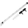 Jenngaoo Barra Apri Finestra Manuale per Serra in Alluminio con Kit Fissaggio, Ventilazione Tetto Giardinaggio Agricoltura Lunghezza 39 cm