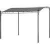 Happy Garden Pergola a muro 3 × 2,5 m grigio NICE