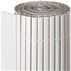 Suinga. Canne di Occultamento a Doppia Faccia 1 x 3 m, PVC Bianco, conferisce Un Aspetto Moderno, Elegante e Diverso al Tuo Giardino o terrazzo.