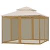 BestAlice Zanzariera con Cerniera per Tenda da Campeggio con Zanzariera per Gazebo da Patio e Tenda per Campeggio All'aperto e Giardino(B-300x300x220 cm)