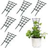 XJKLBYQ Trellis vegetale Interno, Traliccio pianta impilabile, Supporto per Arrampicata in Vaso di plastica in plastica, Piccola pianta Arrampicata Traliccio per la casa Hoya Pothos