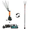 Tekna Garden Abbacchiatore Batteria Olive Jolly V34 Asta Telescopica cm.170-310 Alimentazione Batteria Litio