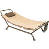 sal mar Super amaca Bali struttura acciaio Ecru' 231x98x82cm c/cuscino poggiatestaSuper amaca Bali struttura acciaio Ecru' 231x98x82cm c/cuscino poggiatesta MO471