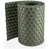 RETELANDIA L'OUTLET DELLE RECINZIONI RETELANDIA - Striscia Rattan per Recinzione Verde cm 19x2,02 m frangisole. Schermatura Privacy 100% Pannelli recinzioni in Rete Metallica