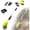 ANXYYDS Timone Elettrico per Giardinaggio Aeratore per Prato Coltivatore a Mano Elettrico Senza Fili Coltivatore a rotore scavafossi Palo Retrattile Motozappe motorizzate,220V
