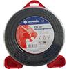 AUSONIA - Filo per decespugliatore in Nylon Thunder a Sezione elicoidale da 4,3 mm x 21 m