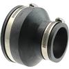 Koi Garden Manicotto Flessibile, Fitting, riduzione 63/50 mm, Nero