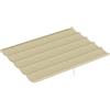 Outsunny Tetto per Gazebo Pergola con 10 Fori di Drenaggio, Telo di Ricambio per Gazebo in Poliestere Traspirante, Solo Copertura, 350x260 cm, per Pergola da Giardino 4x3m, Beige