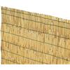 SUNNY STAR VERDELOOK Arella Cina in cannette Bamboo pelato, 2.5x4 m, bambù per recinzioni e Decorazioni