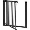 Momi Cancelletto per porte e scale MoMi PAXI PLUS, estensibile da 75 a 82 cm, cancelletto di sicurezza per bambini con 2 prolunghe da 7 e 14 cm in dotazione, con morsetti - installazione senza foratura
