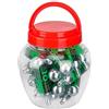 SYNCROS CO2 CARTRIDGE 25G THREAD. PAK-10 SILVER 1SIZE