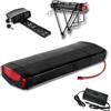 JCXYL EV Batterie per Portapacchi Posteriore per ebike da 36 V 10,4 Ah 13 Ah 15 Ah 17 Ah. Batterie al Litio Ricaricabili da 48 V 10,4 Ah 13,6 Ah 13 Ah con Caricabatterie.,Anderson,36V 17Ah