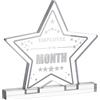 PH PandaHall Insegna Dipendente del Mese Premi Apprezzamento Dipendente Acrilico Targa a Forma di Stella Premio Mese Dipendenta per Colleghi Insegnanti Studenti