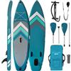 ALPIDEX Stand Up Paddle Gonfiabile 305 x 76 x 15 cm ISUP Portata Massima 150 kg Tavola SUP Leggero Stabile Set Completo, Colore:Petrol