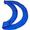 Hemobllo Copertura Protettiva Rotonda Protezione Bordo Antinfortuni in PE Blu per Trampolino Resistente alle Intemperie per Uso Esterno e Interno