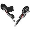 Microshift Leva-controller strada 10 V. Triple alluminio Argento (coppia) Compatibile Shimano tranne tiagra 4700