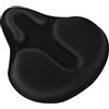 FralnFit Coprisella per Bici - Coprisella Cyclette, Coprisedile Extra Morbido per Bicicletta, Cuscino Imbottito per Selle di Biciclette, Copertura in Silicone per Interni ed Esterni in Memory Foam (28x26cm)