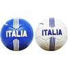 CUCUBA Pallone da Calcio da Allenamento o Partita Italia con Scudetto Tricolore Misura 2 Azzurro o Bianco
