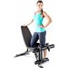 Marcy UB9000 - Panca per Pesi Regolabile Eclipse, Colore: Nero/Rosso